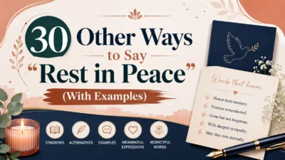 Other Ways to Say “Rest in Peace”