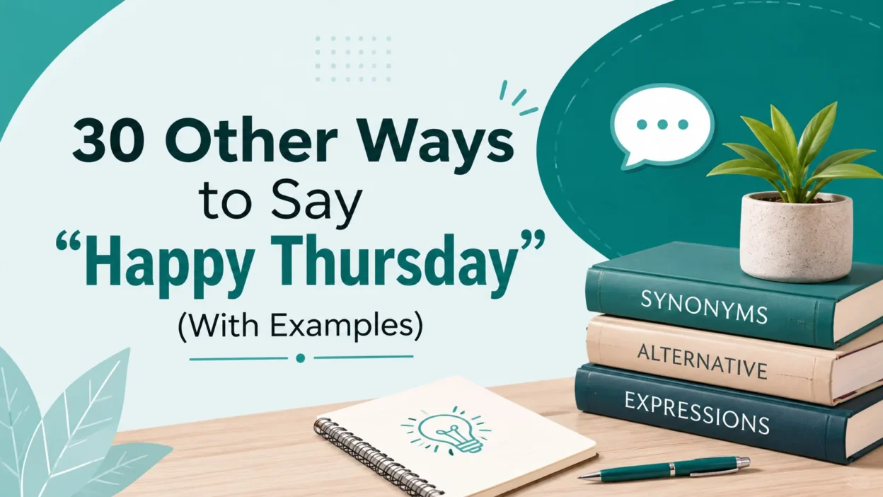 Other Ways to Say “Happy Thursday”